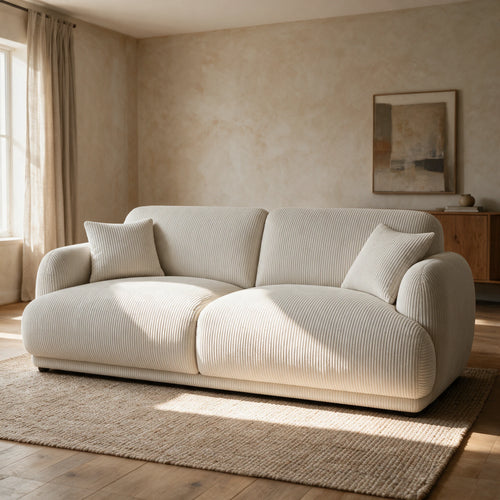 Brioche 2-seater in Ecru
